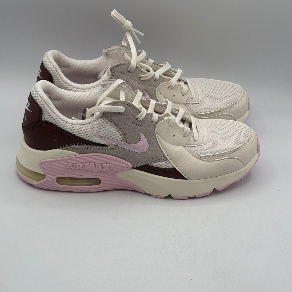 Nike Air Max Excee Shoes Women Size 9.5 Phantom Pink Brown Athletic CD5432-015